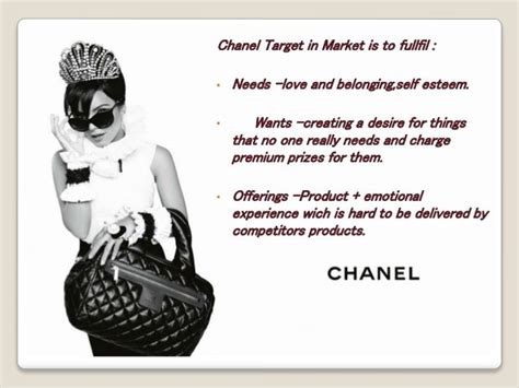 chanel target market definition